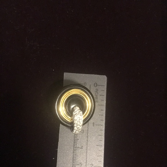 Authentic Vintage Givenchy ClipOn Earrings 1980 - Picture 11 of 12